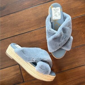 Sam Edelman Zia faux fur platforms